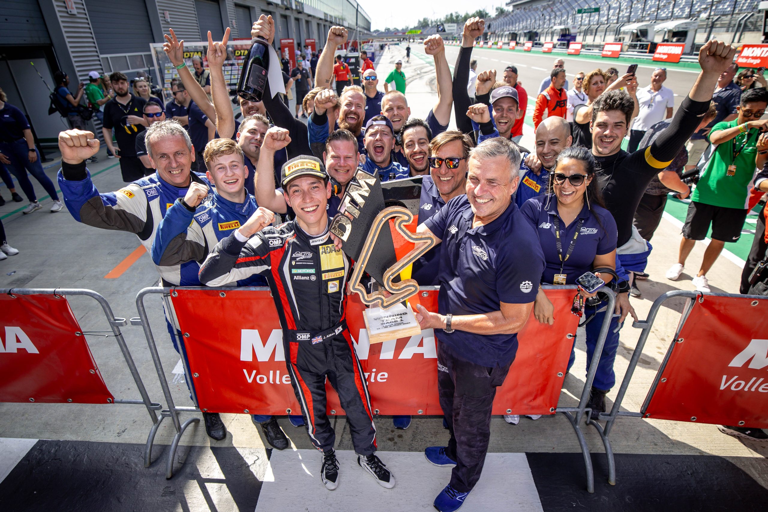 Emil Frey Racing takes superior first-ever DTM race victory at the ...