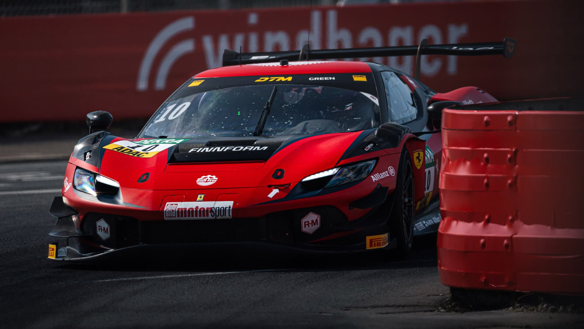 Ferrari #10 von Emil Frey Racing am Norisring