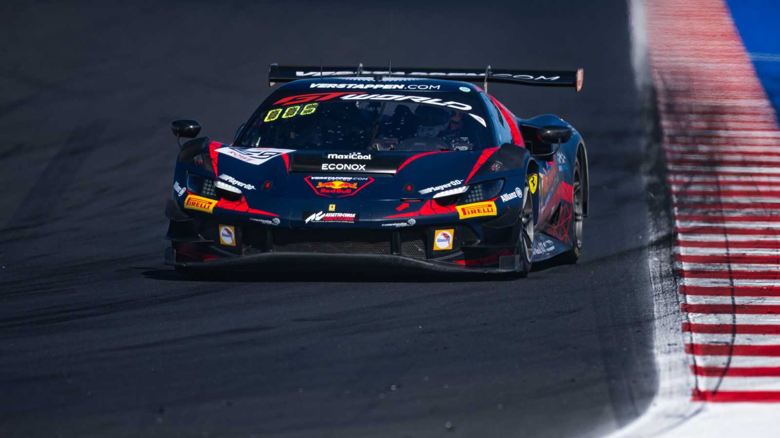 Ferrari #6 from Emil Frey Racing in Misano